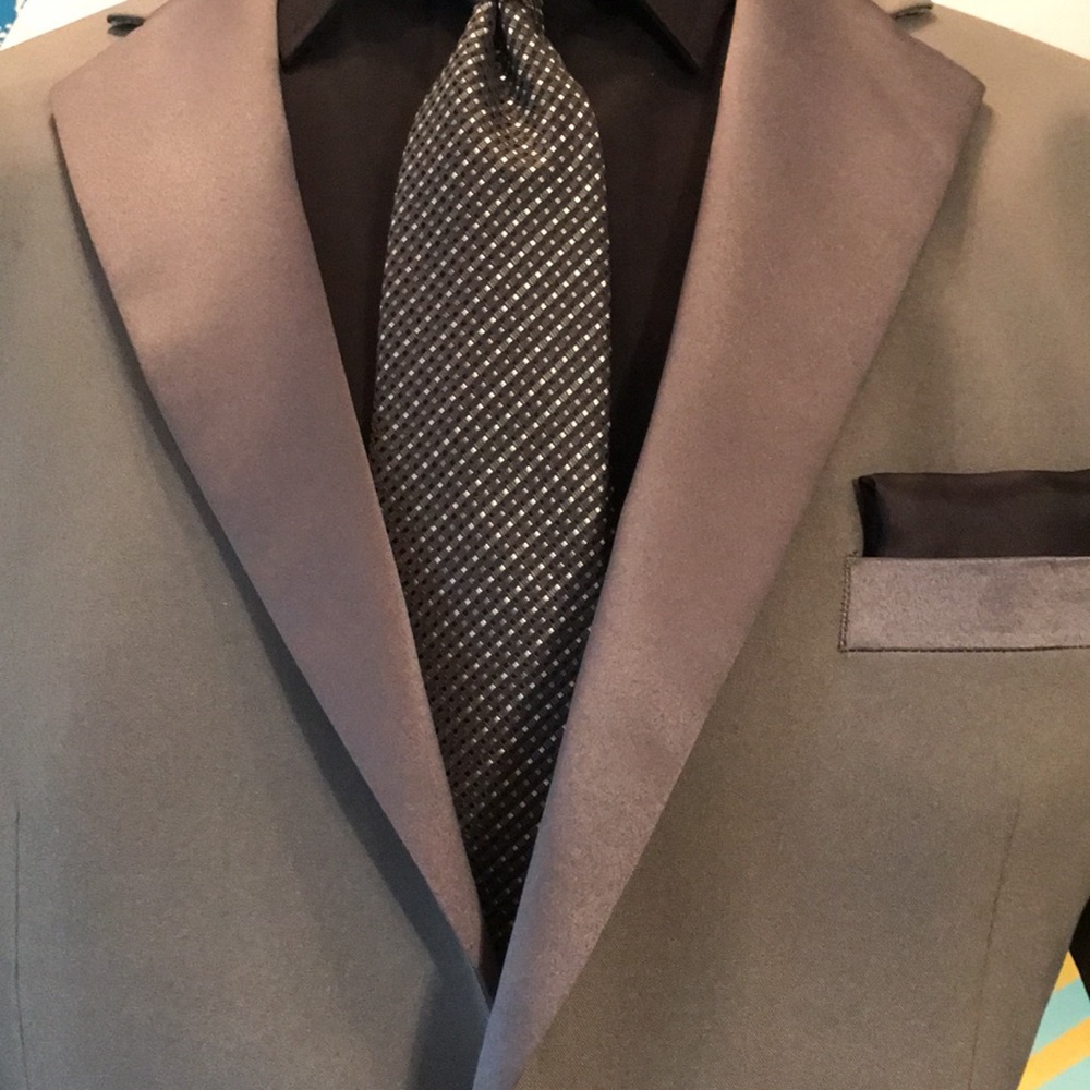 Lucci Gray Tuxedo Coat - image 7